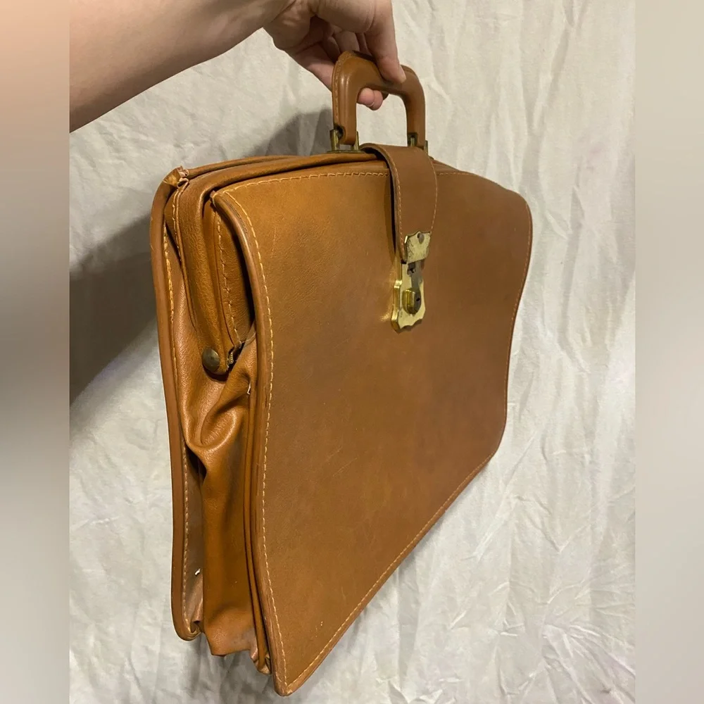 Leathercraft inc: vintage strudex briefcase